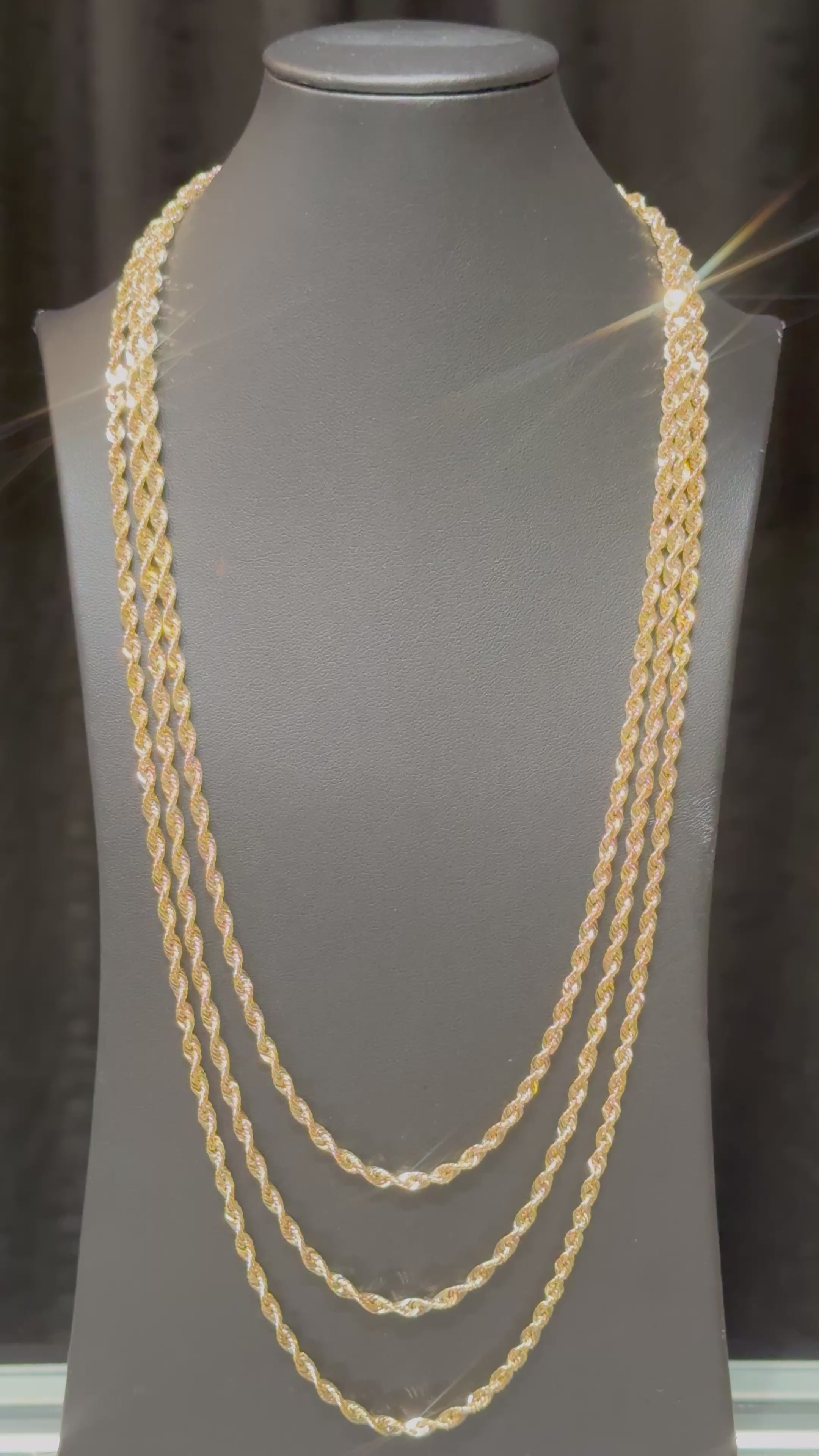 3.5mm Laser Cut Rope Chain