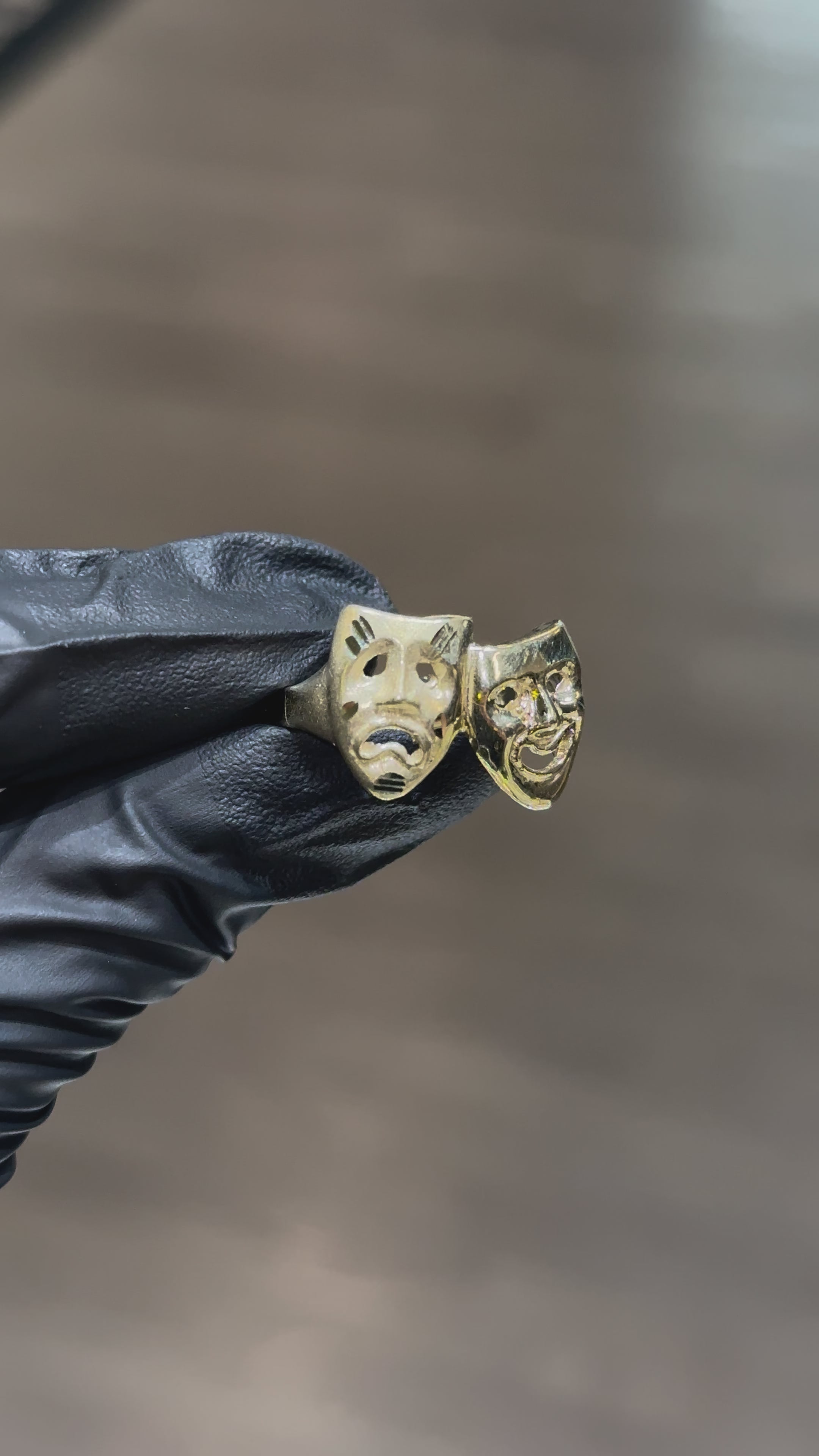 10k "Smile Now Cry Later" Ring