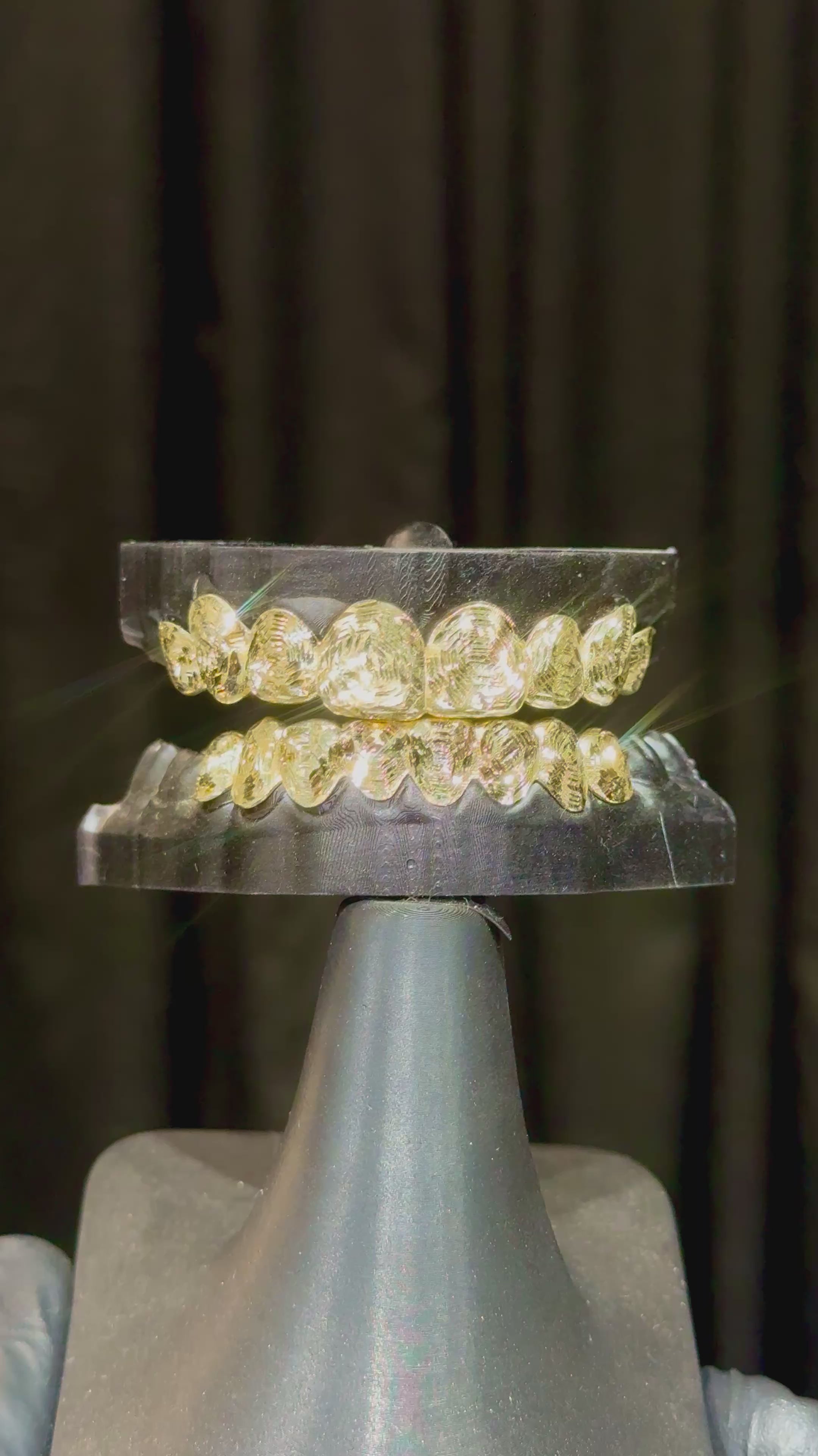 Load video: 10k Rose Cut Grillz