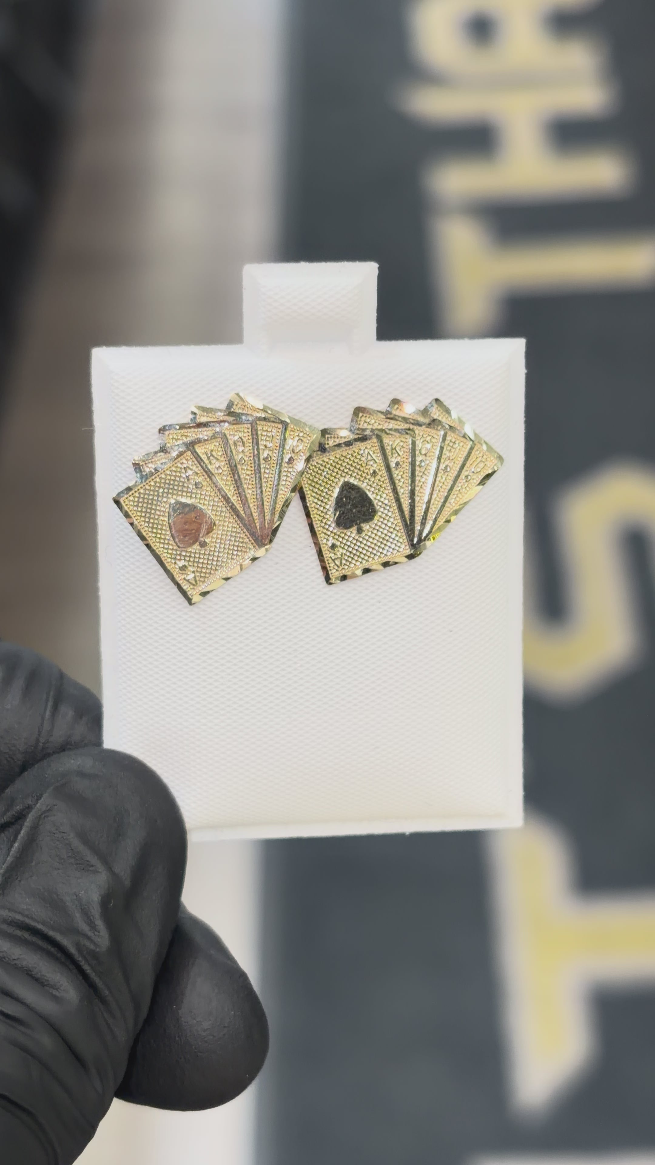 Load video: 10k Card Deck Earring
