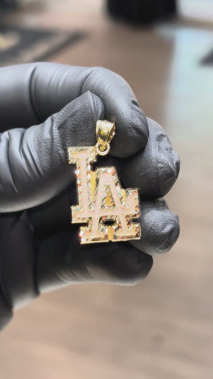 10k Dodgers Pendant