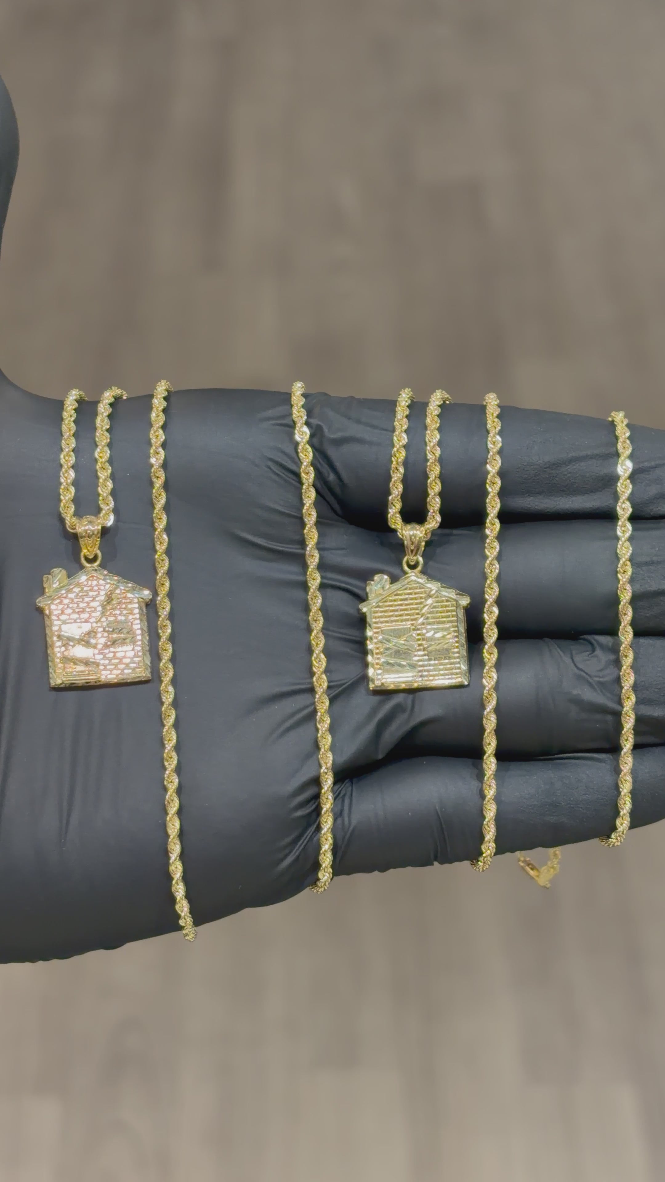 10k Trap House Chain Set