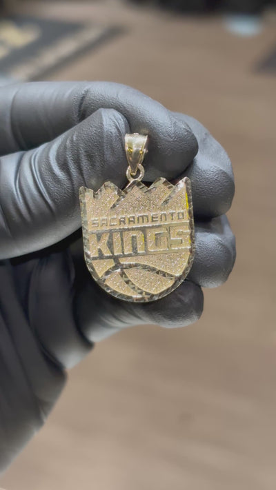 10k Sacramento Kings Pendants
