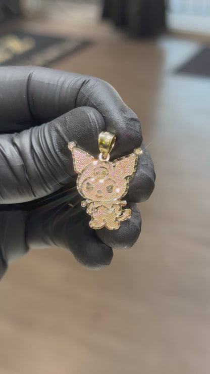 10k Kuromi Pendant