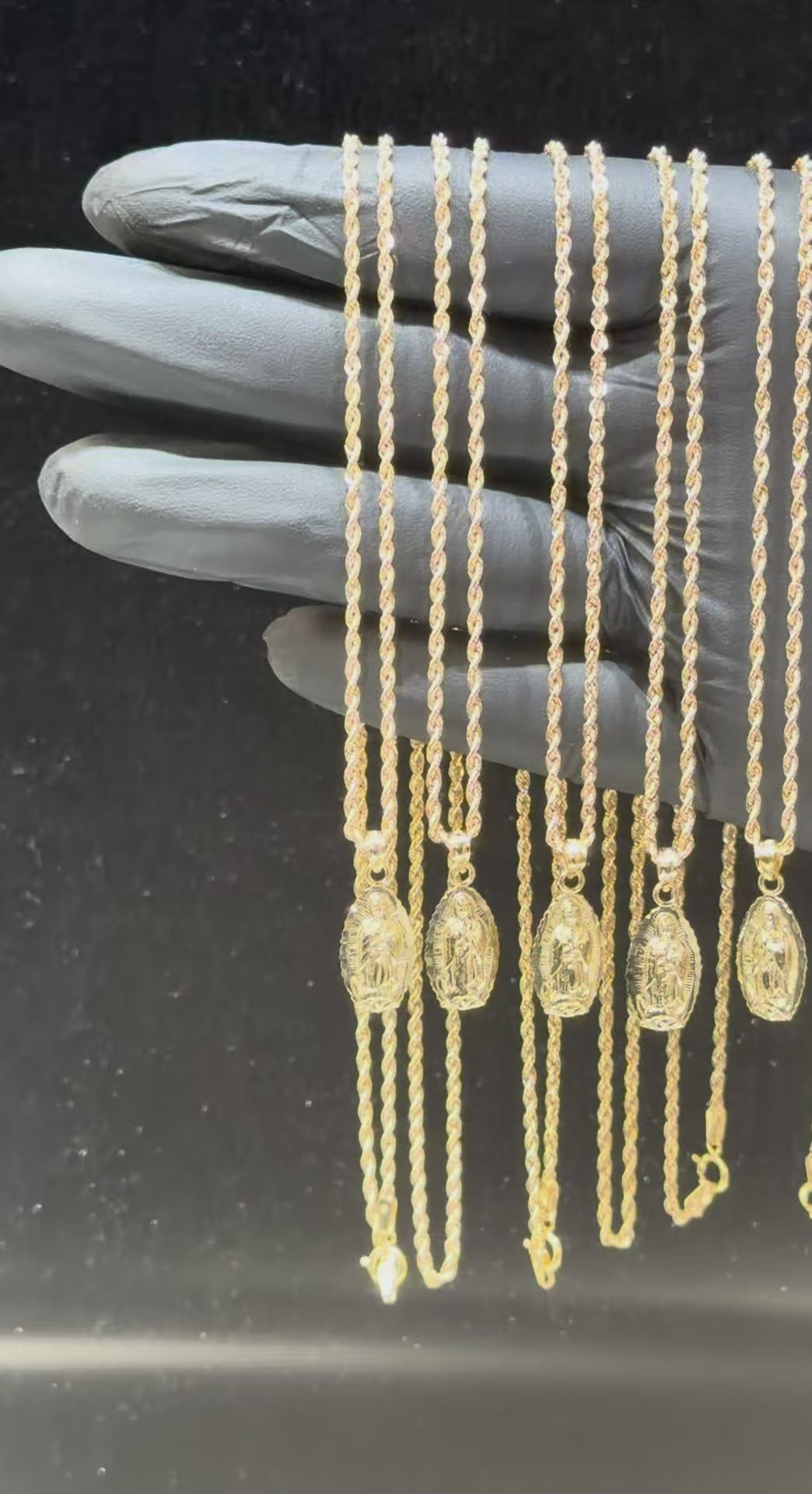 10k Small Virgin Mary Chain Set