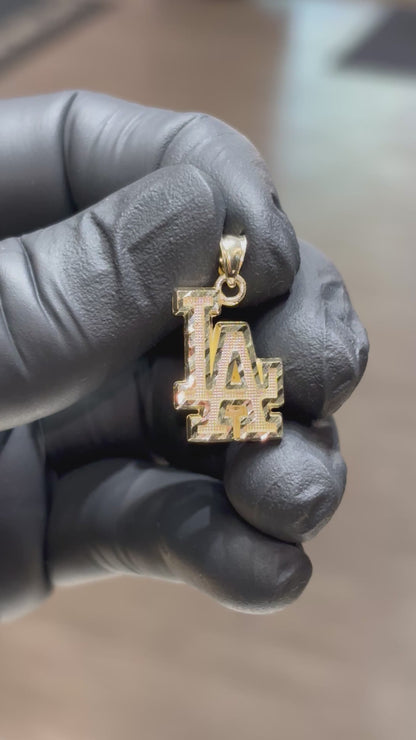 10k Dodgers Pendant