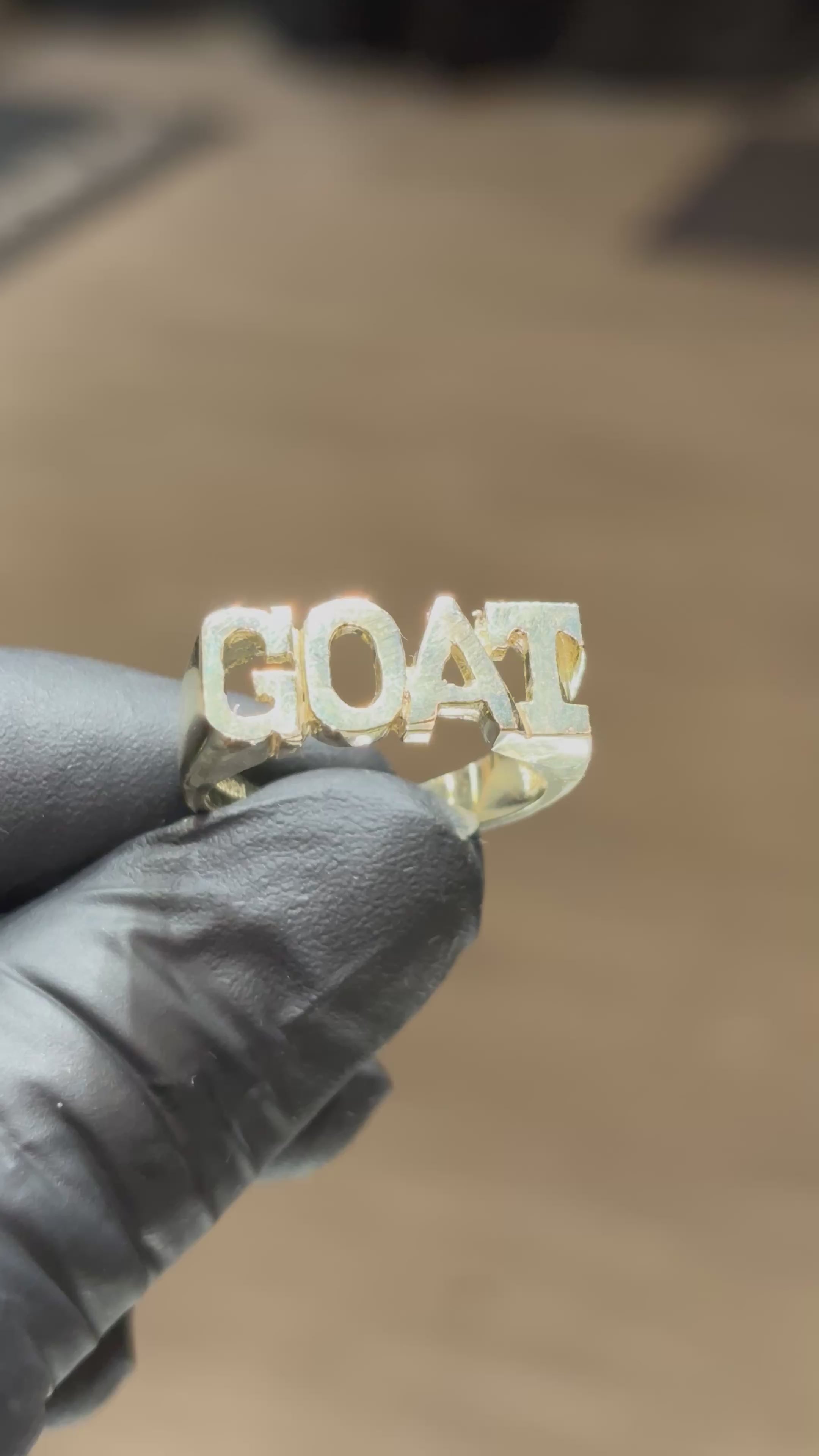 Load video: 10k &quot;GOAT&quot; Ring