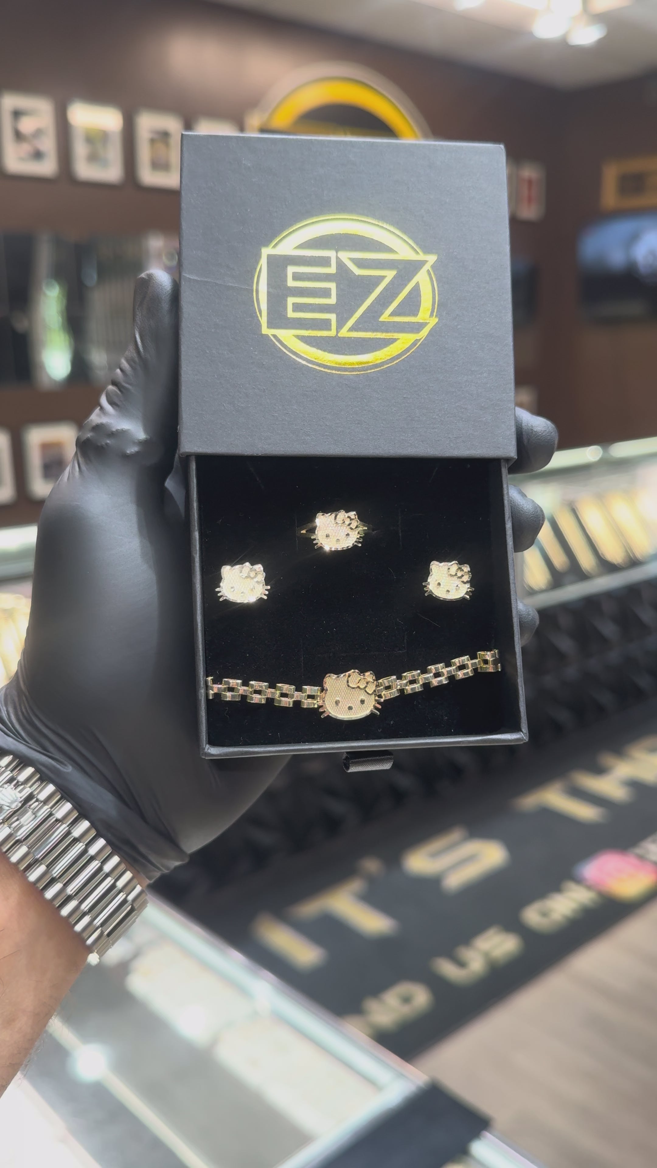 Hello Kitty Ring Set