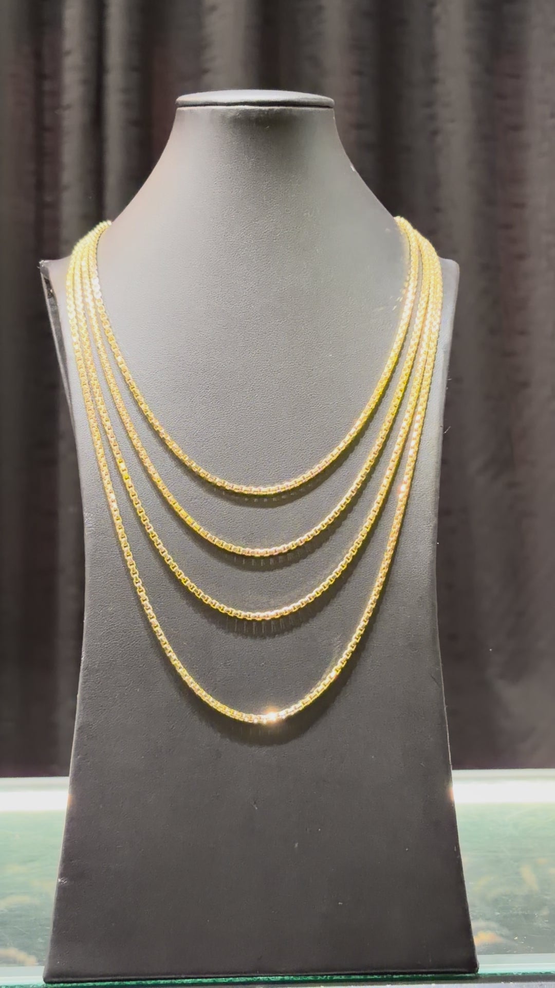 10k 2.3mm Venetian Chain