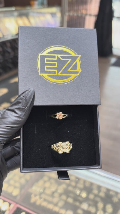 10k His & Hers Rose Ring Set