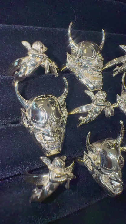 10k Demon Oni Ring Custom