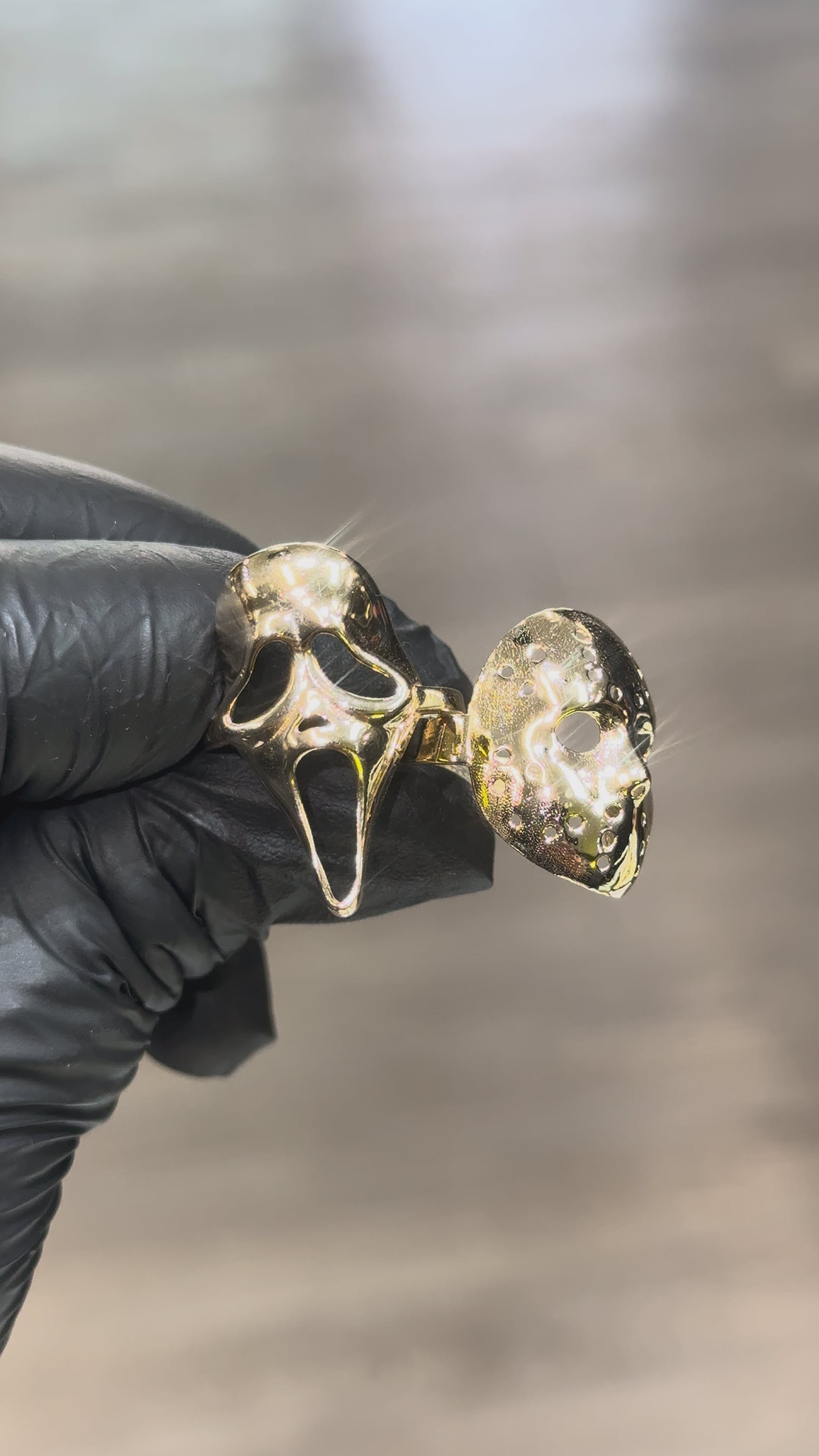 Load video: 10k Jason Mask Ring