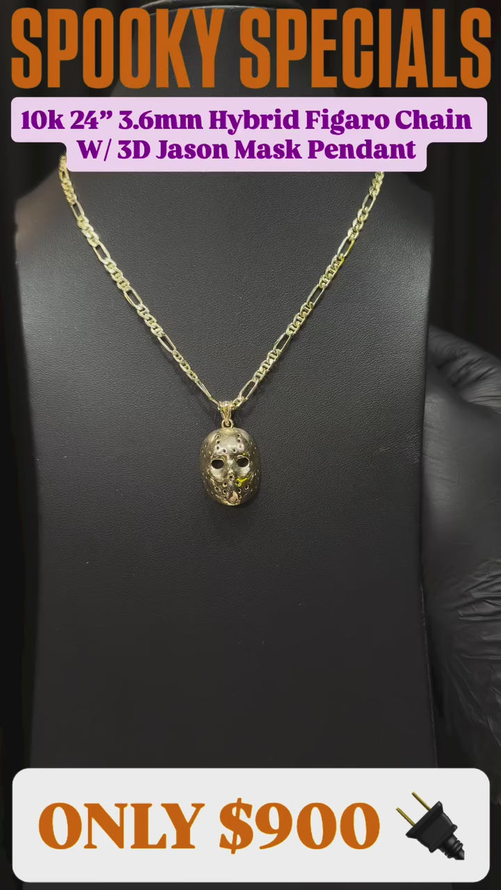 10k Jason Mask Chain Set