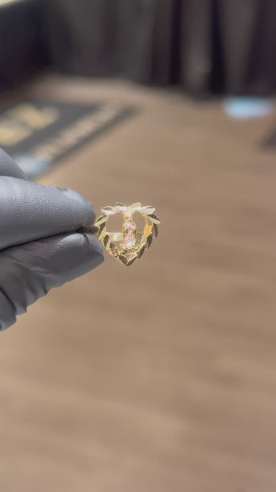 10k Virgin Mary Ring