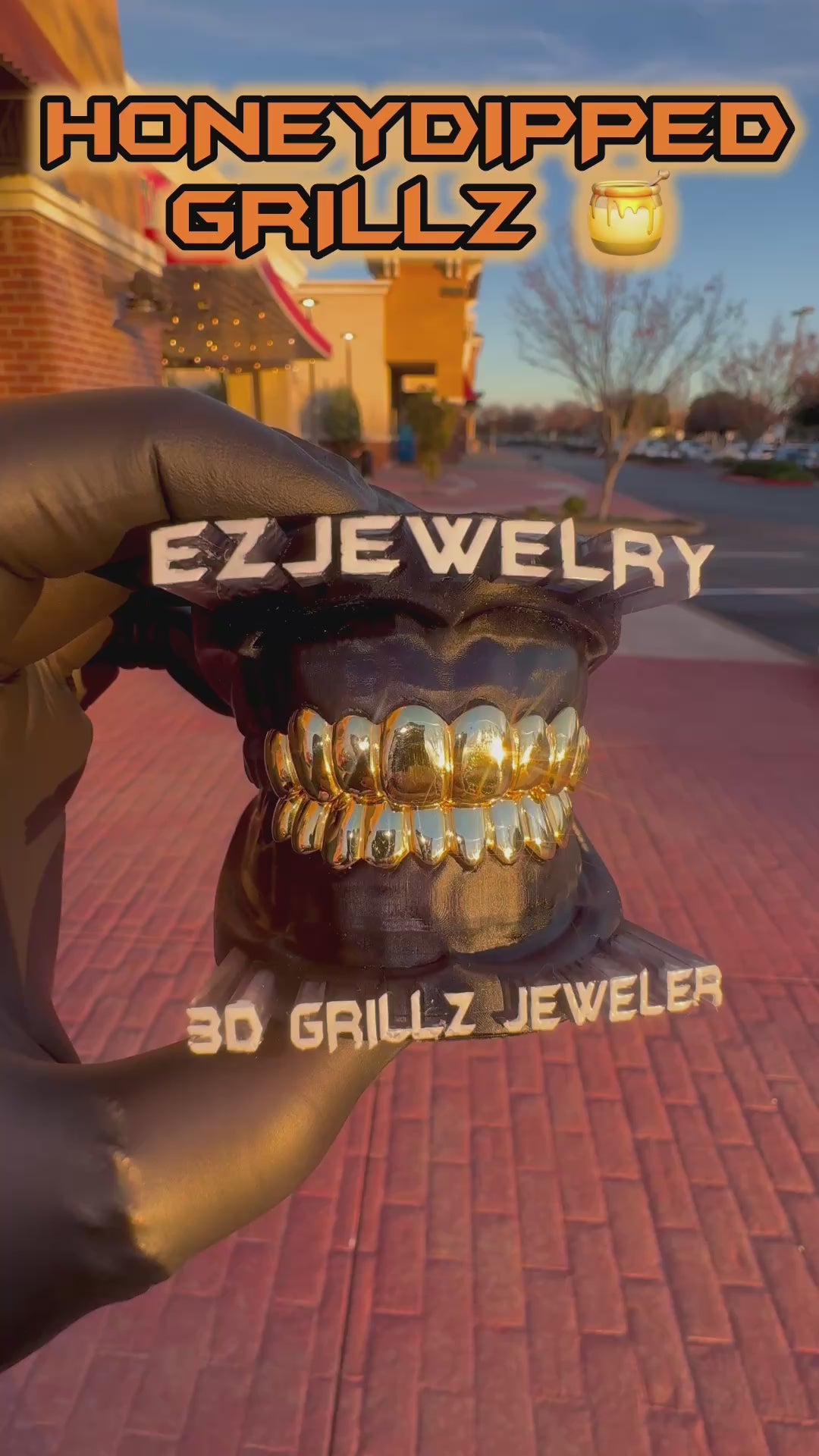 Load video: 24k Honey-Dipped Grillz