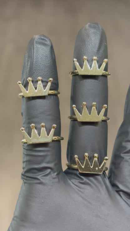 10k Crown Ring