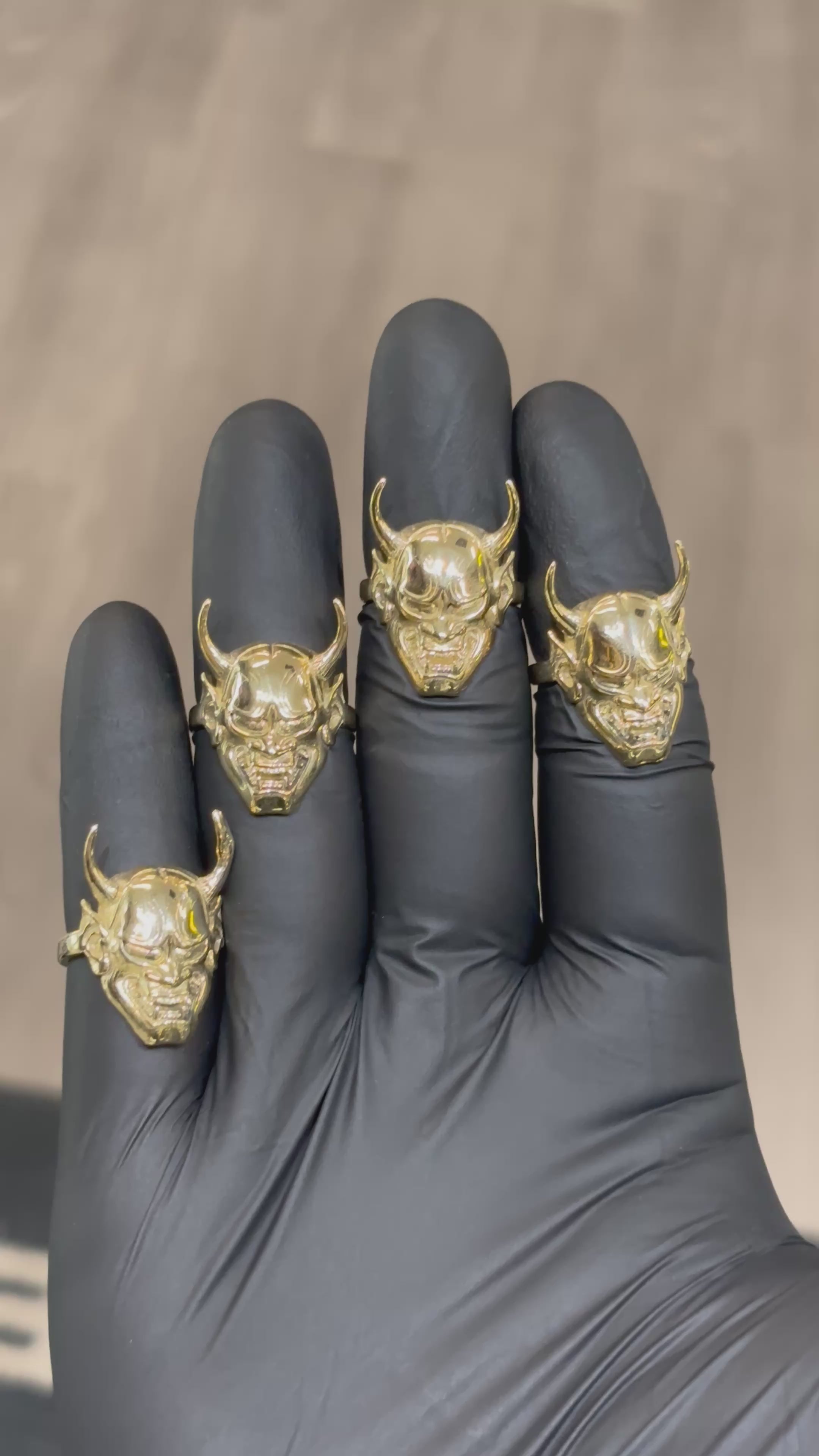 Load video: 10k Demon Oni Ring Custom