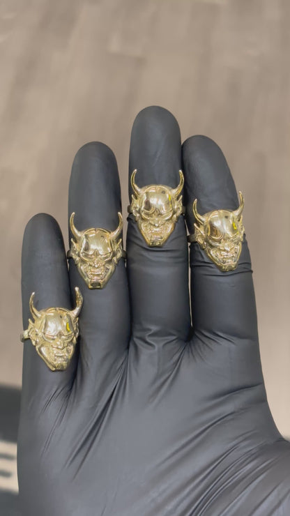 10k Demon Oni Ring Custom