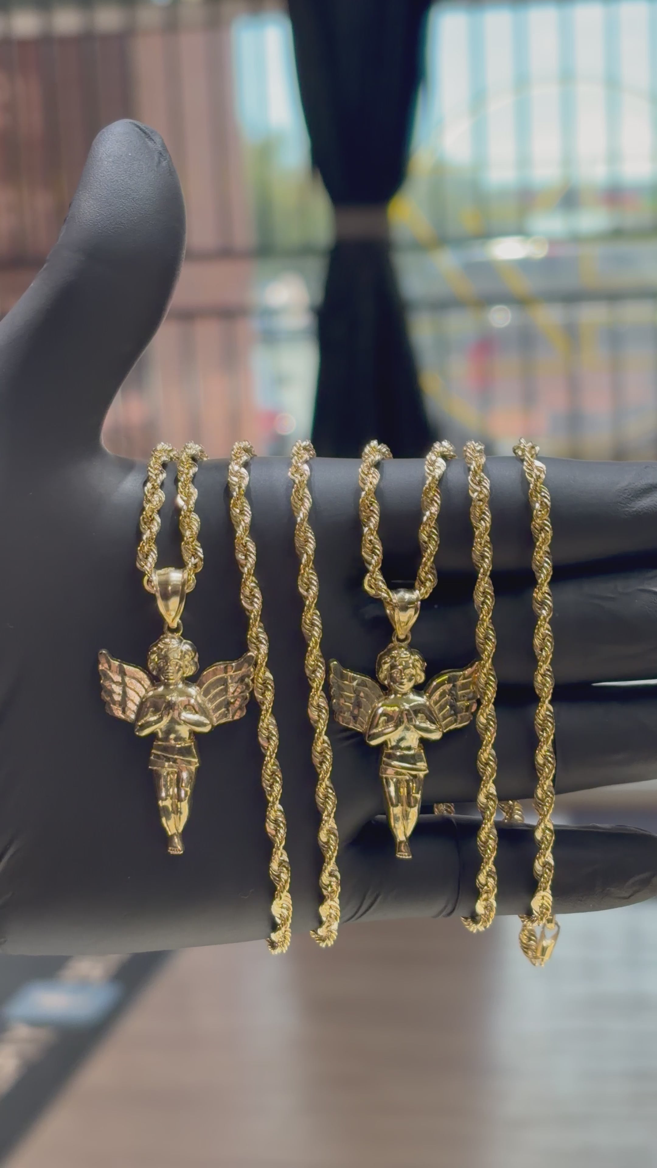 10k Medium Angel Chain Set