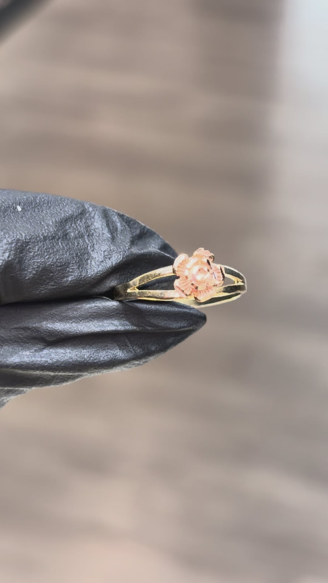 10k His & Hers Rose Ring Set